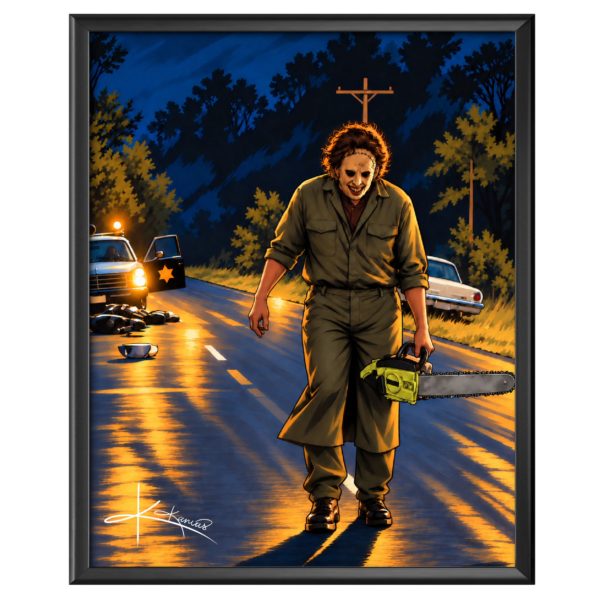 LEATHERFACE POSTER