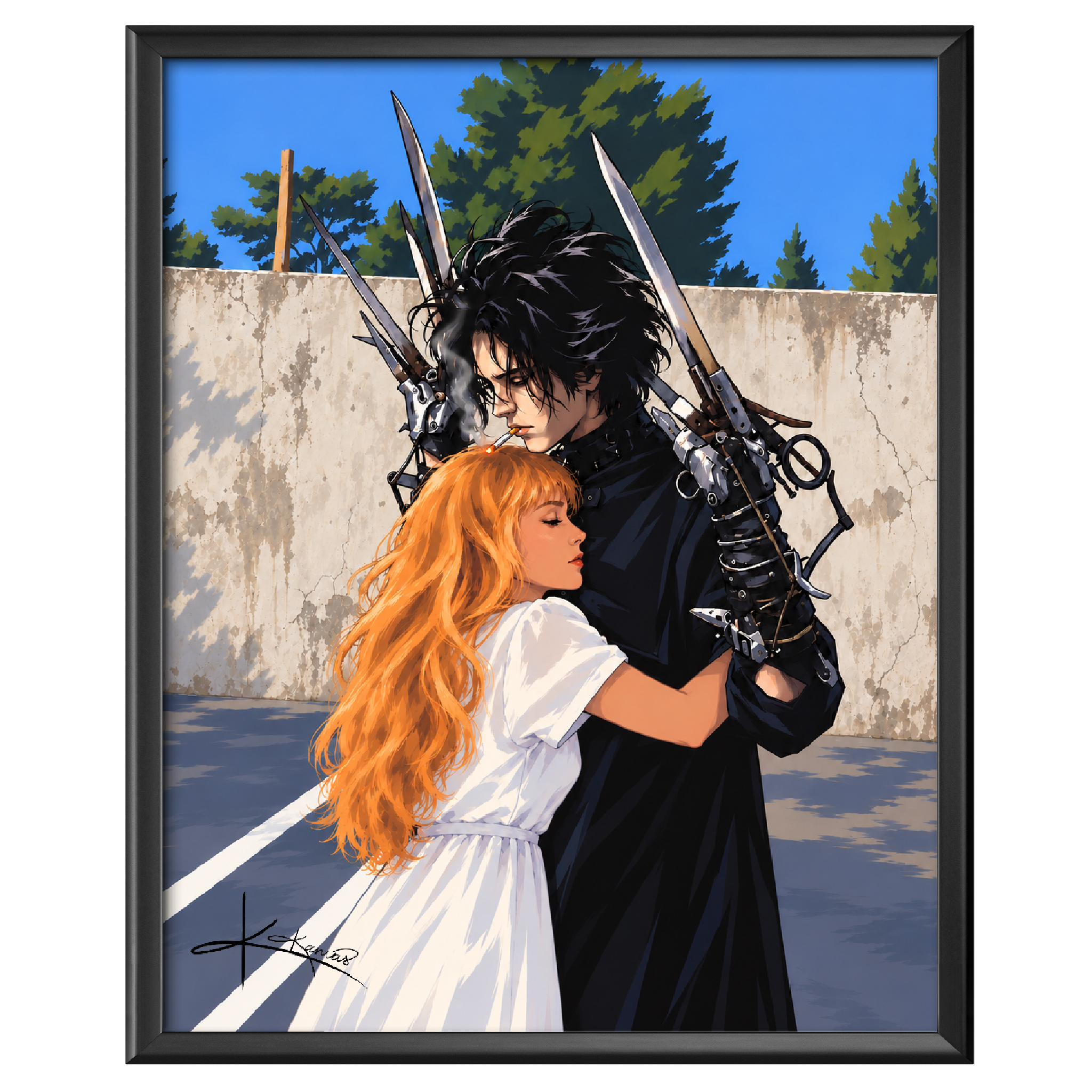 EDWARD SCISSORHANDS POSTER